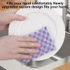 Non-Scratch Sponge Set - Dual-Sided Fiber Cleaning Cloths view 2