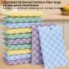 Non-Scratch Sponge Set - Dual-Sided Fiber Cleaning Cloths view 4