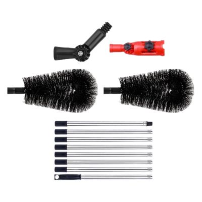 Gutter Cleaning Brush with Telescopic Pole