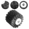 Tnfeeon Wood-Burning Polishing Wheel for Drawing Machine, 320-Grit Wedge-Wire Wheel for Fine Polishing view 3