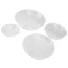 Yosoo Health Gear Plant Saucers, 20-Pack, Clear Plastic, 6/8/10/12 in view 2