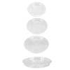 Yosoo Health Gear Plant Saucers, 20-Pack, Clear Plastic, 6/8/10/12 in view 3