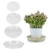 Yosoo Health Gear Plant Saucers, 20-Pack, Clear Plastic, 6/8/10/12 in view 4