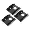 SSD Hard Drive Adapter, 2.5 to 3.5 Inch, Dual-Layer, ABS, Black view 1