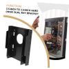 SSD Hard Drive Adapter, 2.5 to 3.5 Inch, Dual-Layer, ABS, Black view 2