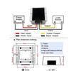 RUAJOGYNVM 12V to 15V DC-DC Boost Converter, 8A Step-Up Voltage Regulator Module view 4