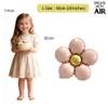 Sanu Belle Flower Foil Balloons 9 Pack Pink 20 Inch view 2