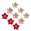 Sanu Belle Flower Foil Balloons 9 Pack (White/Pink/Red) 20 Inch view 1