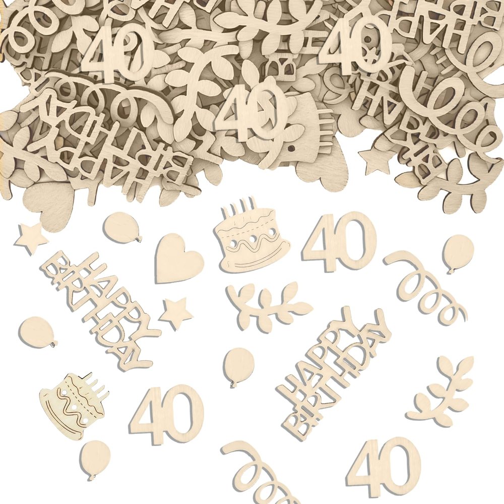 ALLY-MAGIC Birthday Confetti Decoration