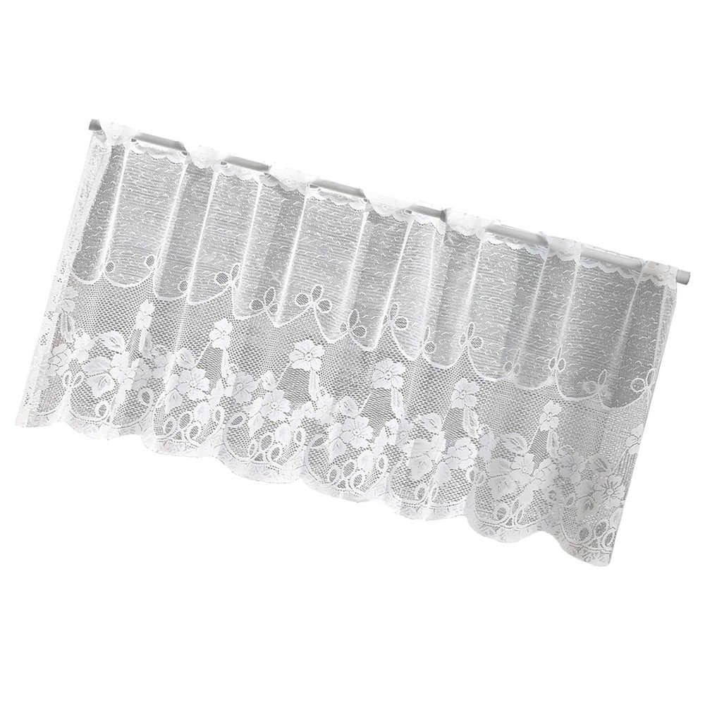 ZEPFJHE Decorative Lace Window Curtain