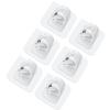 6-Pack Self-Adhesive Curtain Rod Holders view 1