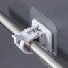 6-Pack Self-Adhesive Curtain Rod Holders view 3