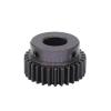1-Pc. 30T Spur Gear, Module 1, Blackened Carbon Steel, 7 mm Bore view 1