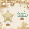 Scettar 30-Piece Gold Star Christmas Ornament Set view 2