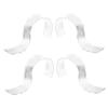 Acrylic Belt Stands, 4 Pieces, for Tables and Retail, Simple view 1