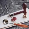 Vepoty Vintage Wax Seal Spoon with Wooden Handle view 4