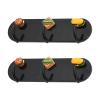 Rieoany 2-Pack Magnetic Key Holder with 3 Sturdy Hooks view 1
