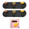 Rieoany 2-Pack Magnetic Key Holder with 3 Sturdy Hooks view 2