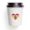 500 pcs Spain Flag Heart Stickers view 4