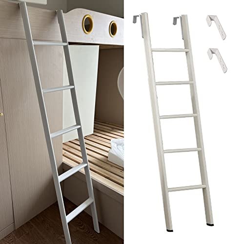Generic White Bunk Bed Ladder for Dorms and RVs, 150 cm