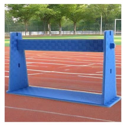 Lightweight Speed Hurdles, Height-Adjustable Foam Agility Hurdles, Removable Training Equipment (Blue, 7-Piece)