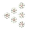 Sanu Belle Flower Balloons 6 Pack White 20 Inch view 1