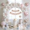 Sanu Belle Flower Balloons 6 Pack White 20 Inch view 4