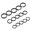60 Pcs Keychain Split Rings 7/8/10mm Stainless Steel view 1