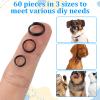 60 Pcs Keychain Split Rings 7/8/10mm Stainless Steel view 4
