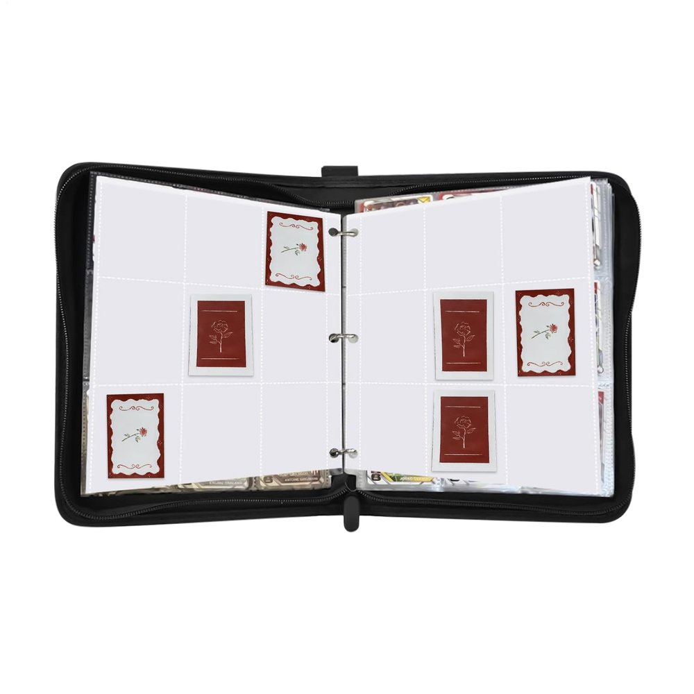9-Pocket Zippered Trading Card Binder