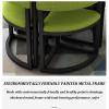 Small Round Dining Table Set for 4 People – Modern Desk-and-Chair Combination for the Office, Stylish Dining Table for Lounge and Living Room, Perfect for Business Meetings (Size: Sty view 3