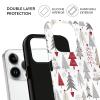 Phoona 2-in-1 Christmas Case for iPhone XR 6.1-inch, Colorful Holiday Design view 2