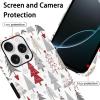 Phoona 2-in-1 Christmas Case for iPhone XR 6.1-inch, Colorful Holiday Design view 3