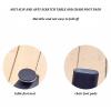 Small Retro Dining Set for 4 – Table and Chairs, Space-Saving Design (Style 5) view 2