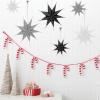 6-Piece Hanging Paper Stars view 4