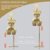 YXLYFDLY Adjustable Plus-Size Mannequin Torso with Stand (Skin Color) view 4