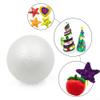 10 White Foam Balls for Crafting and Decorating (7 cm) view 4