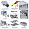 PROREGAL Super Saver Set of 5 Eurobox NextGen Color, 17 x 40 x 60 cm, 34 L, Gray view 4