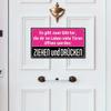 Putuo Decor Funny Metal Sign 'Push and Pull' view 4