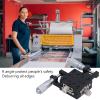 XY Linear Stage, Cross-Roller Micrometer Translation Stage, 40 x 40 mm, M2WG A40, Black Anodized Aluminum Alloy view 4