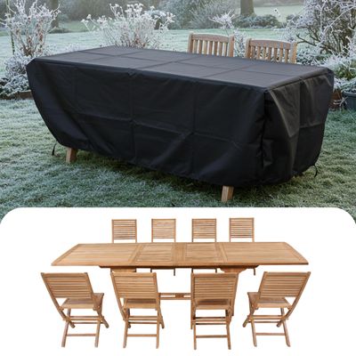Waterproof Patio Furniture Cover 370 x 260 x 55 cm, 420D Oxford Fabric