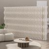 GUAWJRZDP Paper Room Divider, Foldable Privacy Screen, Retractable Partition (500x1 view 1