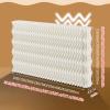 GUAWJRZDP Paper Room Divider, Foldable Privacy Screen, Retractable Partition (500x1 view 2