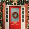 6PC Red Glitter Christmas Tree Bows view 4