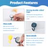 Self-Adhesive Wall Hooks, 10 Pack view 3