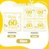 60th Birthday Party Napkins, 40 Pack view 2