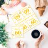 60th Birthday Party Napkins, 40 Pack view 4
