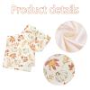 GWAWG Pumpkins Maple Leaves Autumn Table Runner view 3