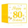 80th Birthday Party Napkins, 40 Pack view 1