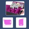 Pjeghbvop 5-Piece Plastic Trading Card Box Divider Set view 4